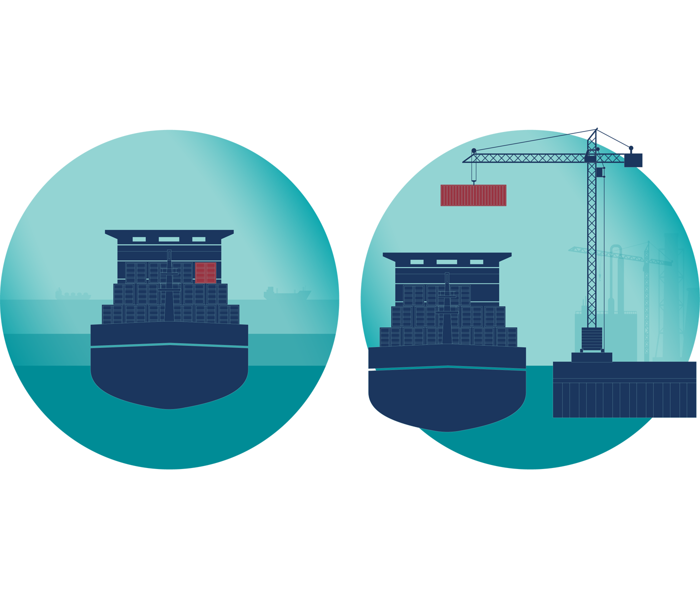 Containers illustration